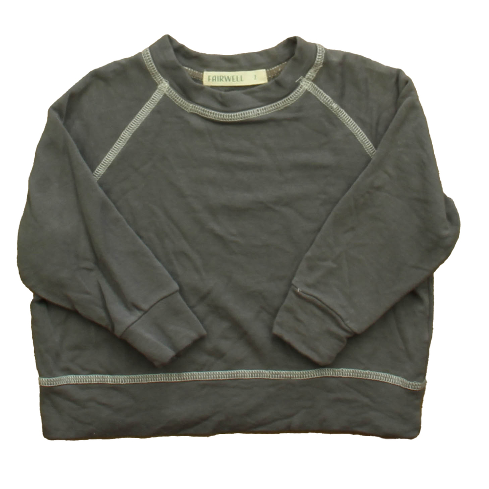 Fairwell Boys Grey Long Sleeve Shirt size: 2T